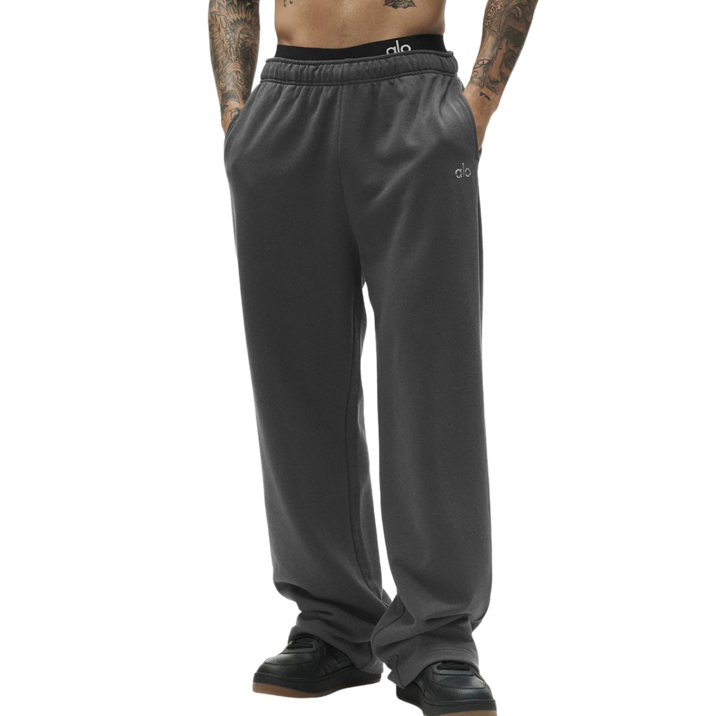 Alo Yoga Accolade Straight Leg Sweatpant Anthracite