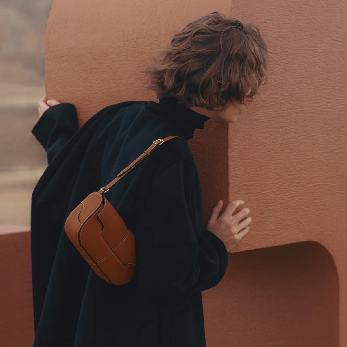 Polene Osmo Smooth Cognac