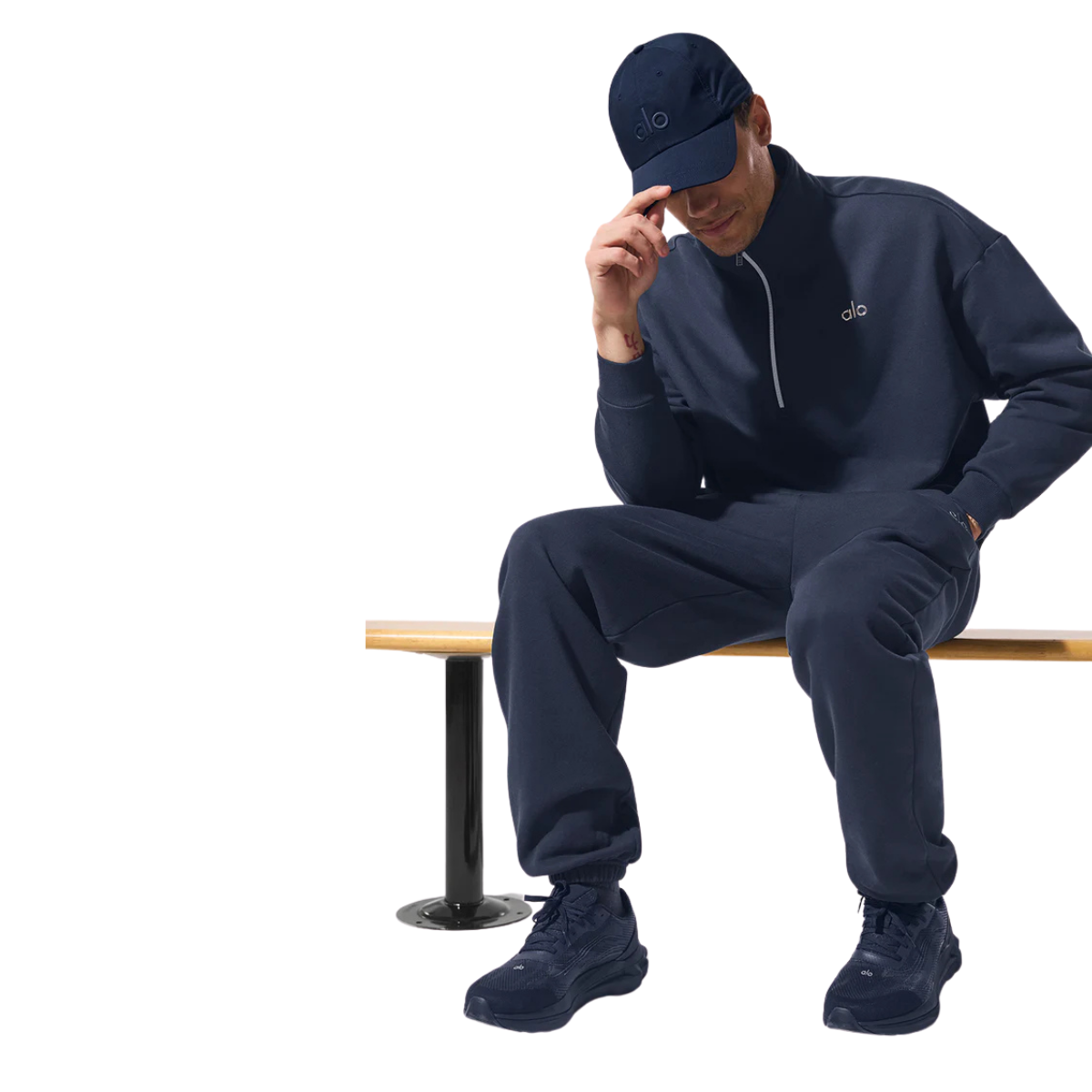 Alo Yoga Performance Off-Duty Cap Navy-Navy