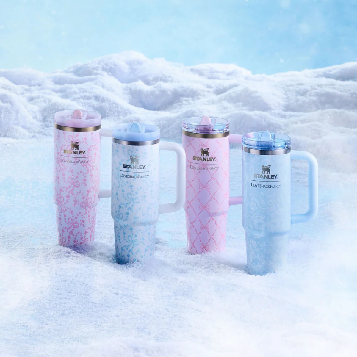 Stanley 1913 x LoveShackFancy Holiday The Quencher ProTour Set 4-pack | 30 OZ