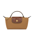 Longchamp Le Pliage Original Pouch with handle Fawn