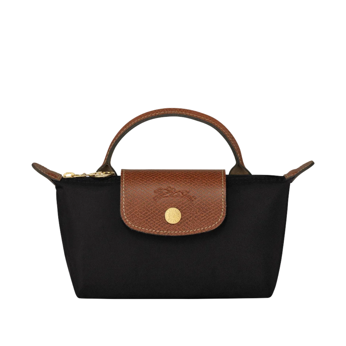 Longchamp Le Pliage Original Pouch with handle Black