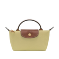 Longchamp Le Pliage Original Pouch with handle Pistachio