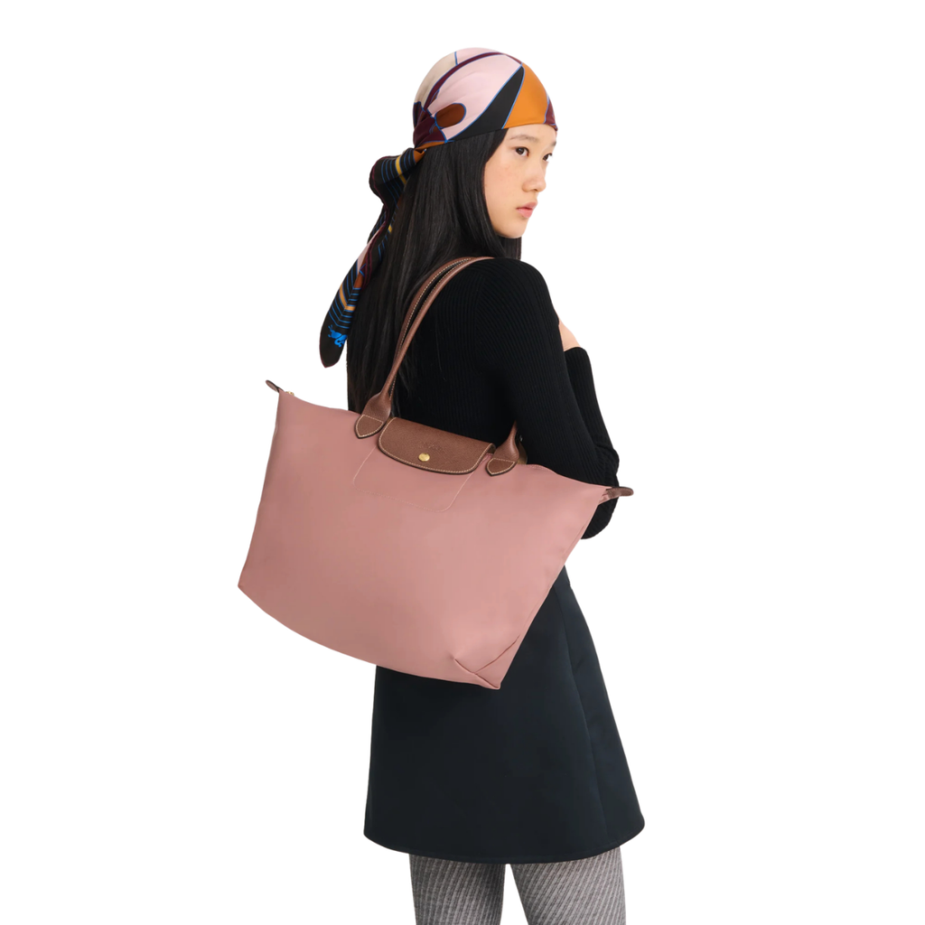 Le Pliage Original L Tote bag Pink tea