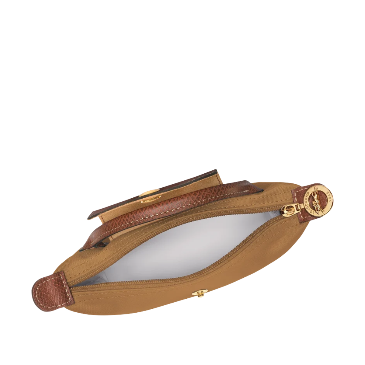 Longchamp Le Pliage Original Pouch with handle Fawn
