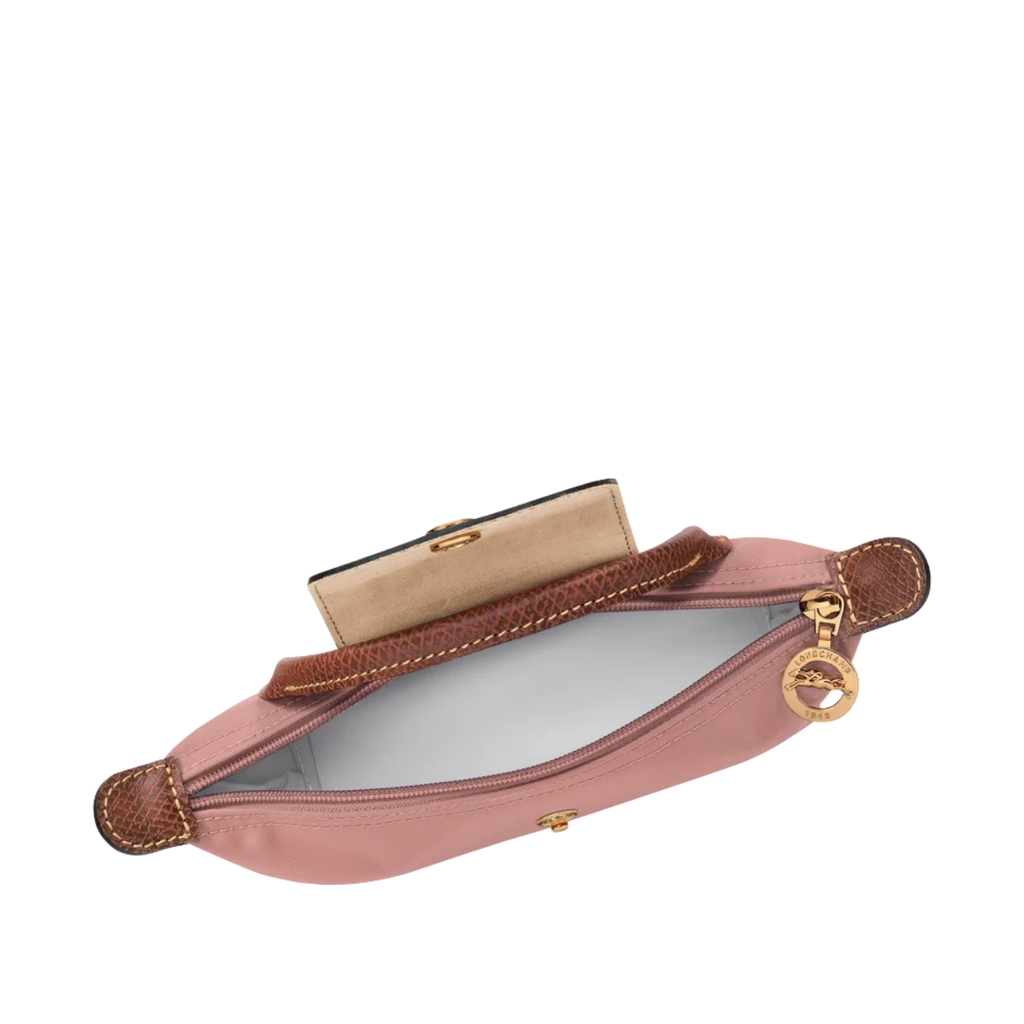 Longchamp Le Pliage Original Pouch with handle Pink Tea