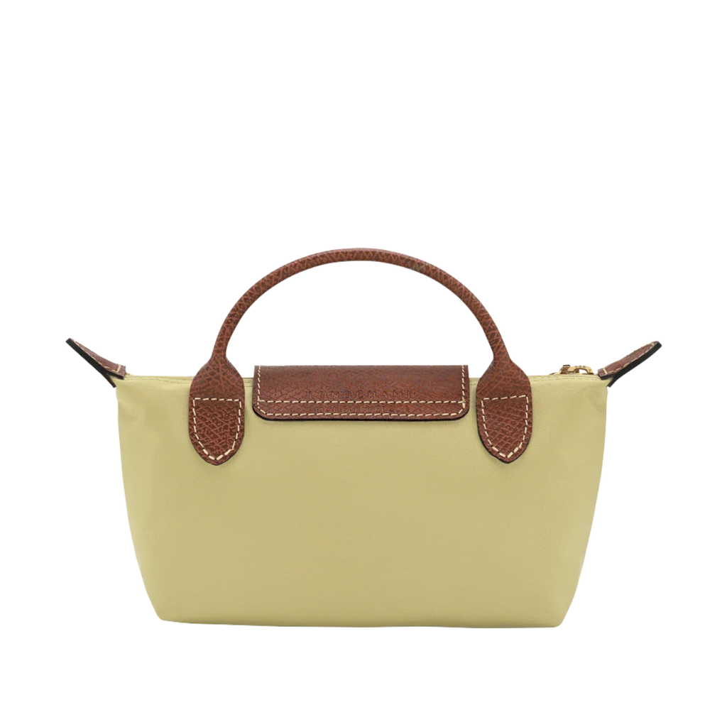 Longchamp Le Pliage Original Pouch with handle Pistachio