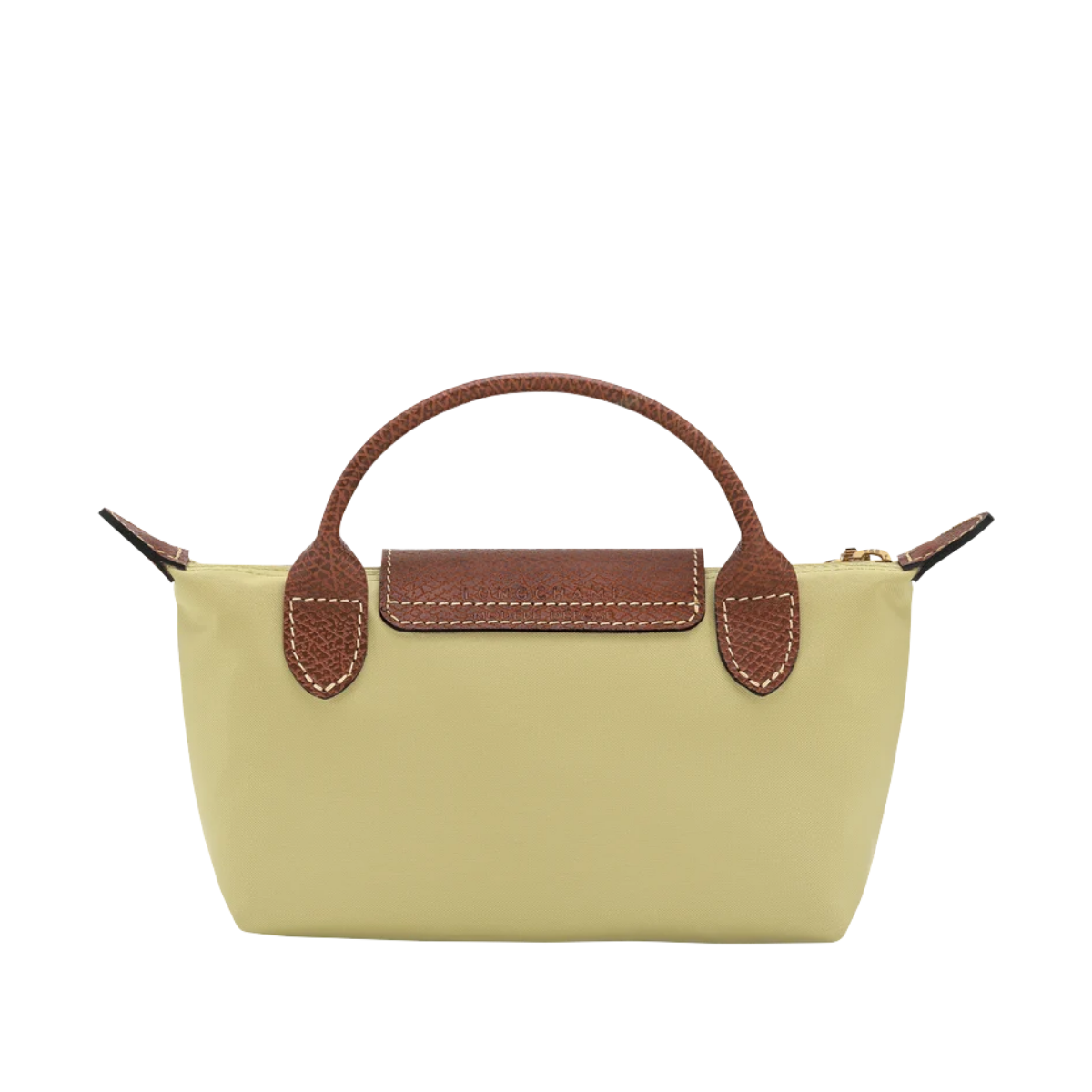 Longchamp Le Pliage Original Pouch with handle Pistachio