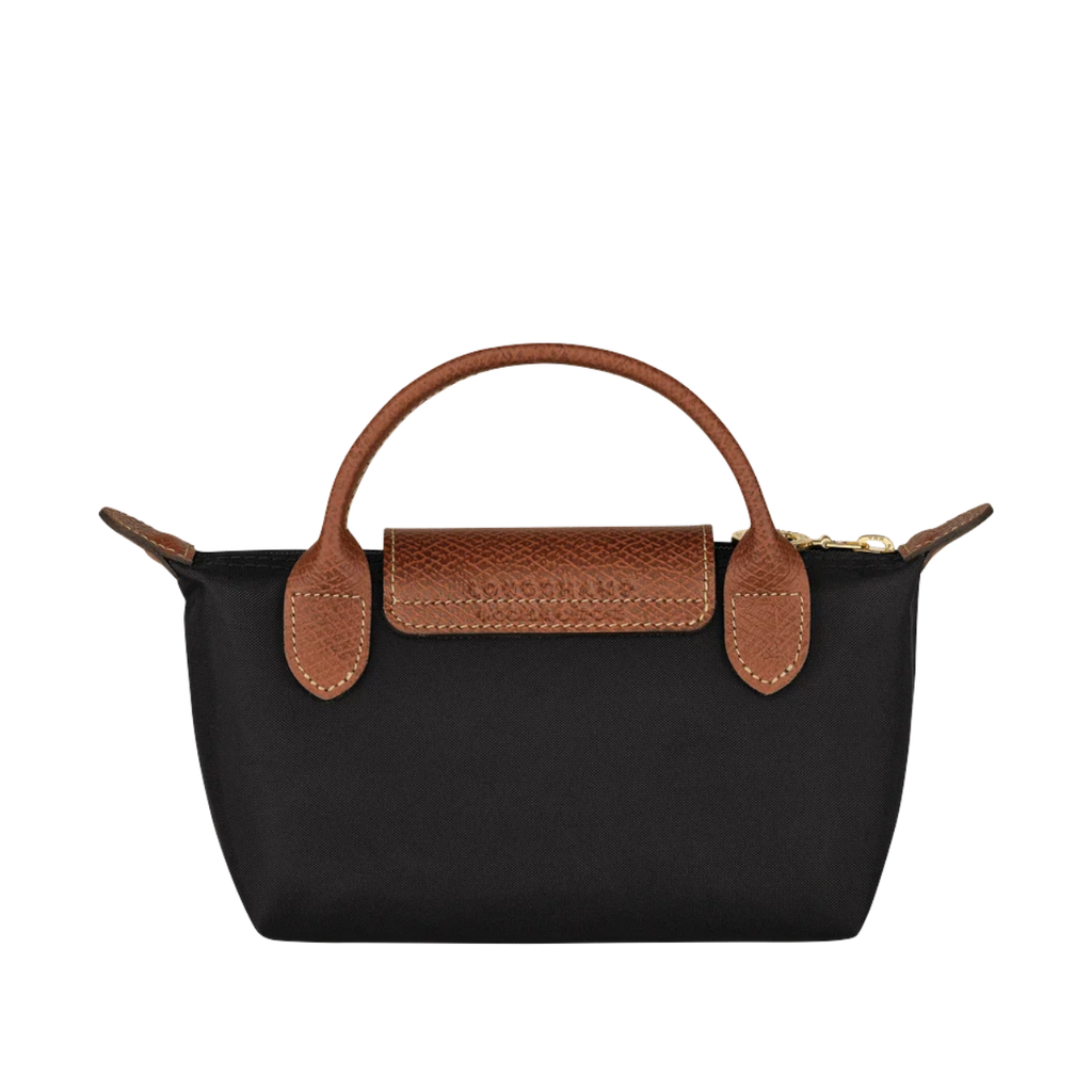 Longchamp Le Pliage Original Pouch with handle Black