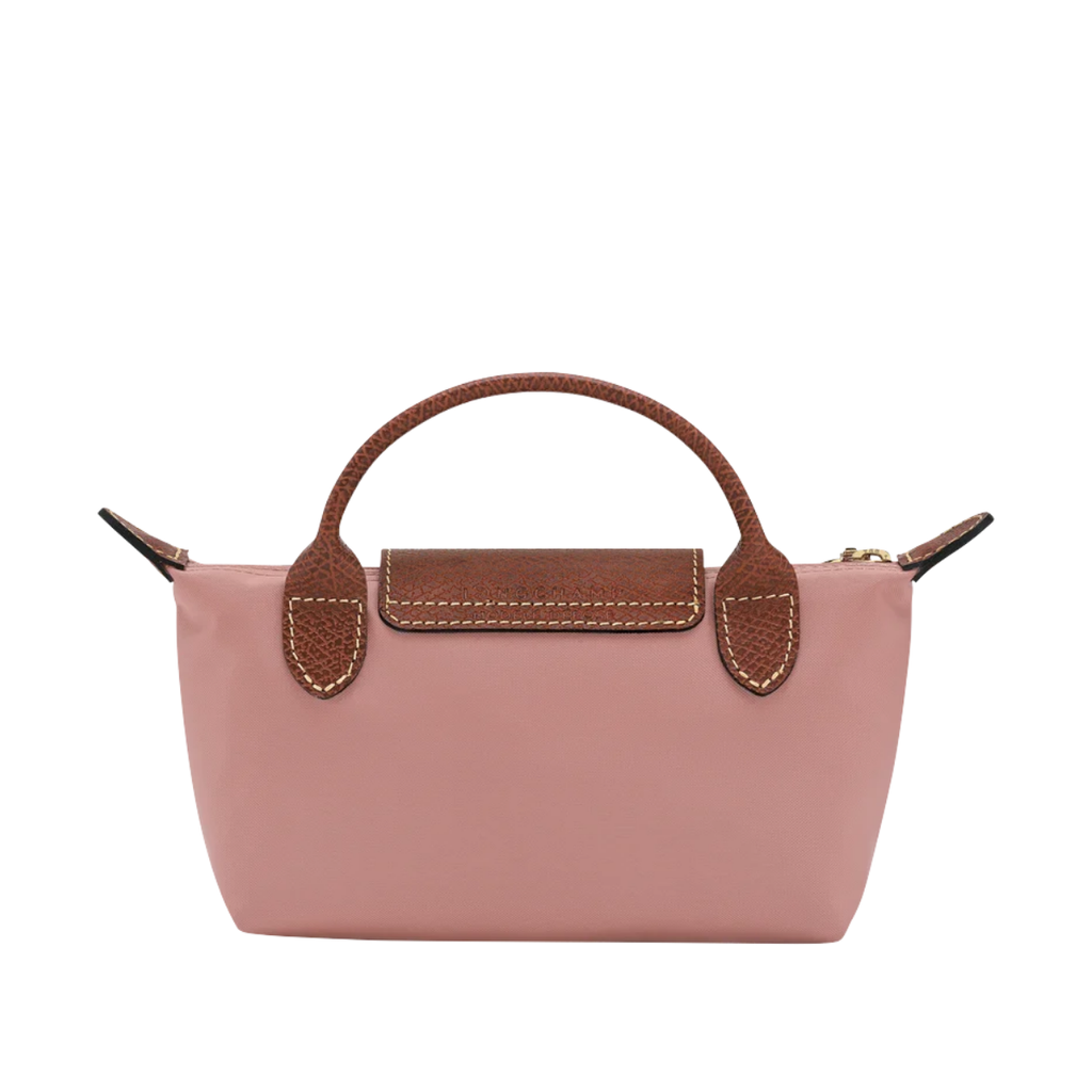 Longchamp Le Pliage Original Pouch with handle Pink Tea