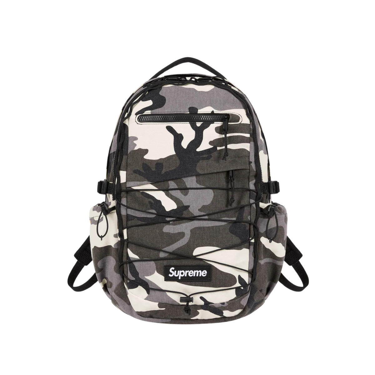 Supreme Logo Backpack (SS25) Snow Camo