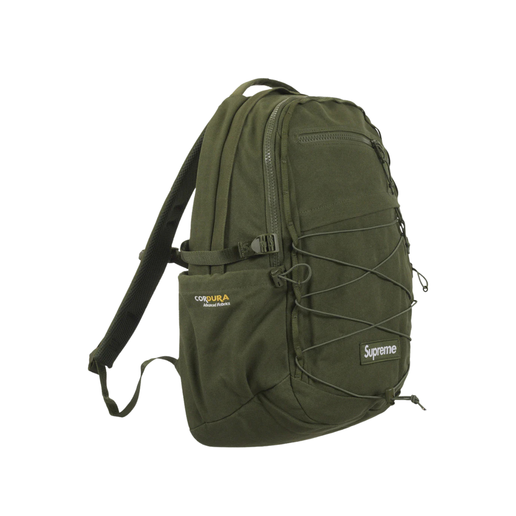 Supreme Logo Backpack (SS25) Olive
