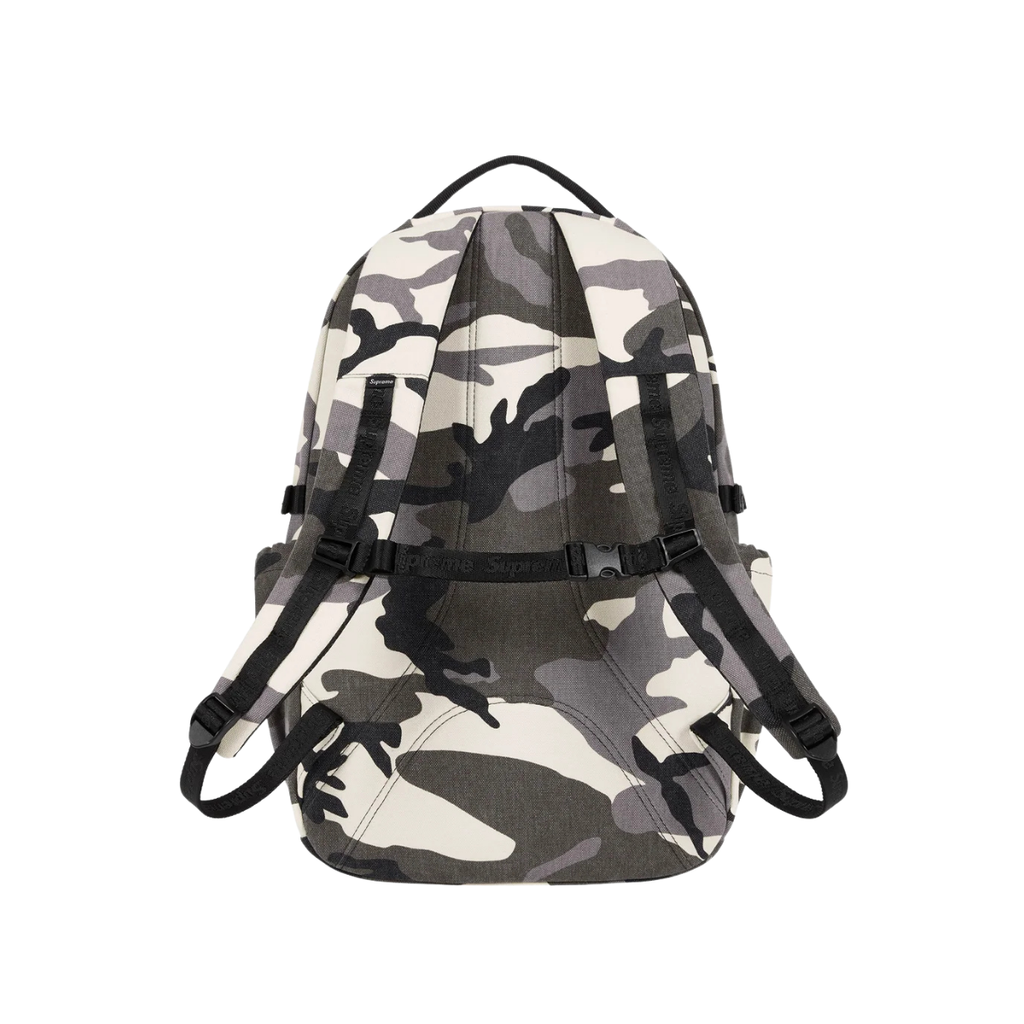 Supreme Logo Backpack (SS25) Snow Camo