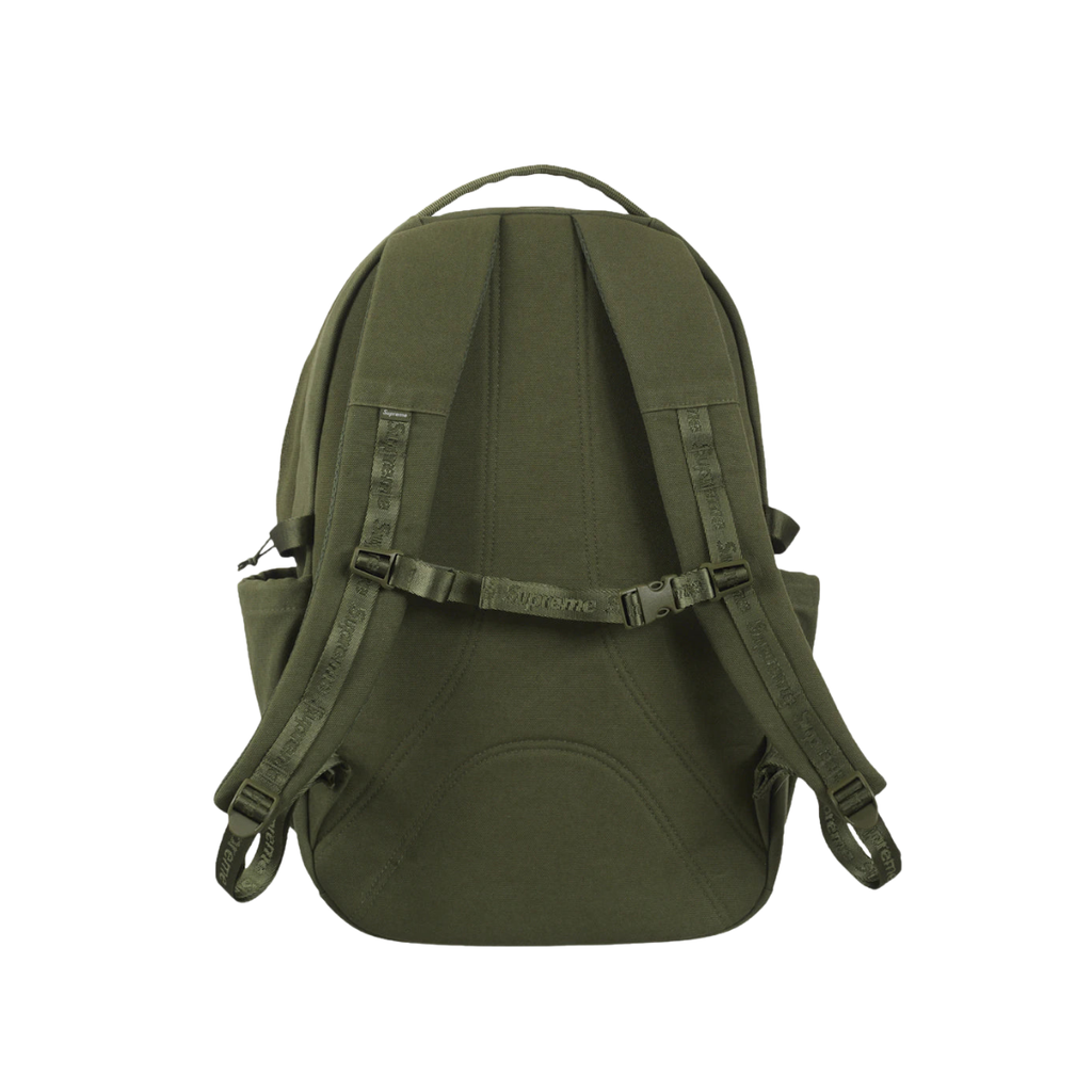 Supreme Logo Backpack (SS25) Olive