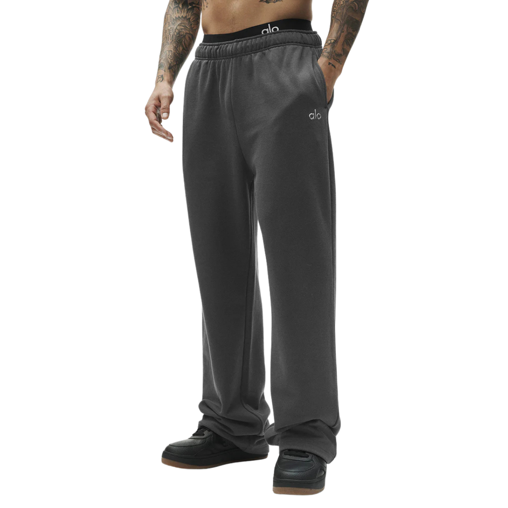 Alo Yoga Accolade Straight Leg Sweatpant Anthracite
