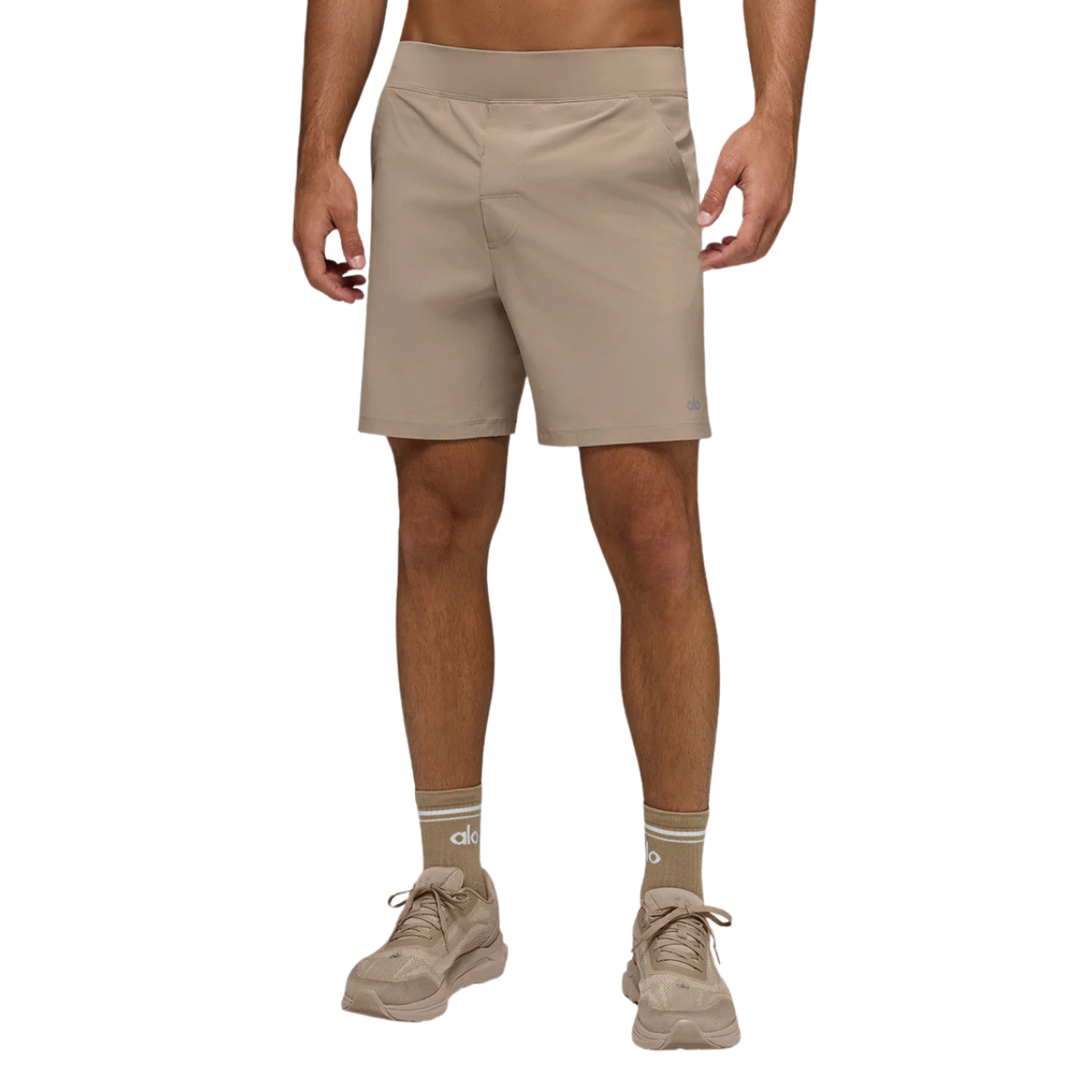 Alo Yoga 7" Repetition Short Gravel