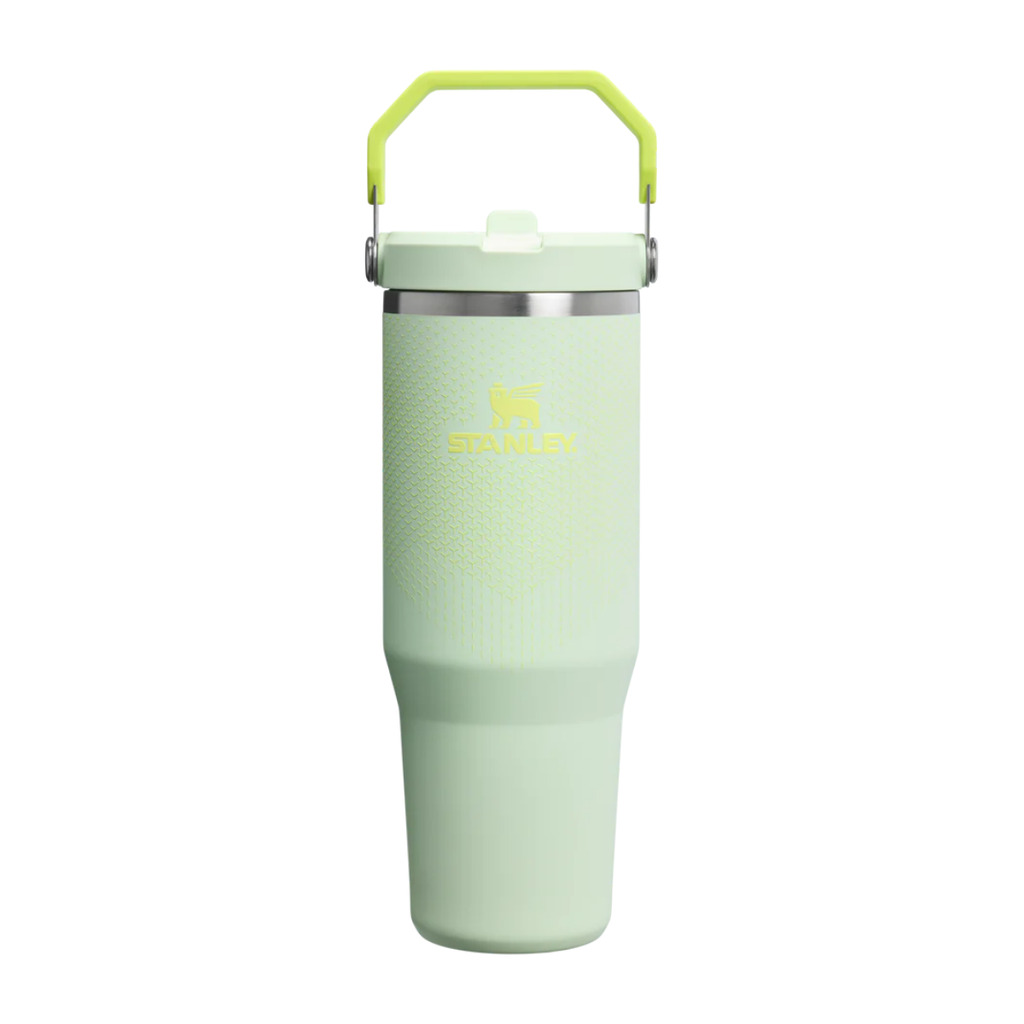 Stanley The IceFlow Flip Straw Tumbler | 30 OZ Honeydew Hypergrip