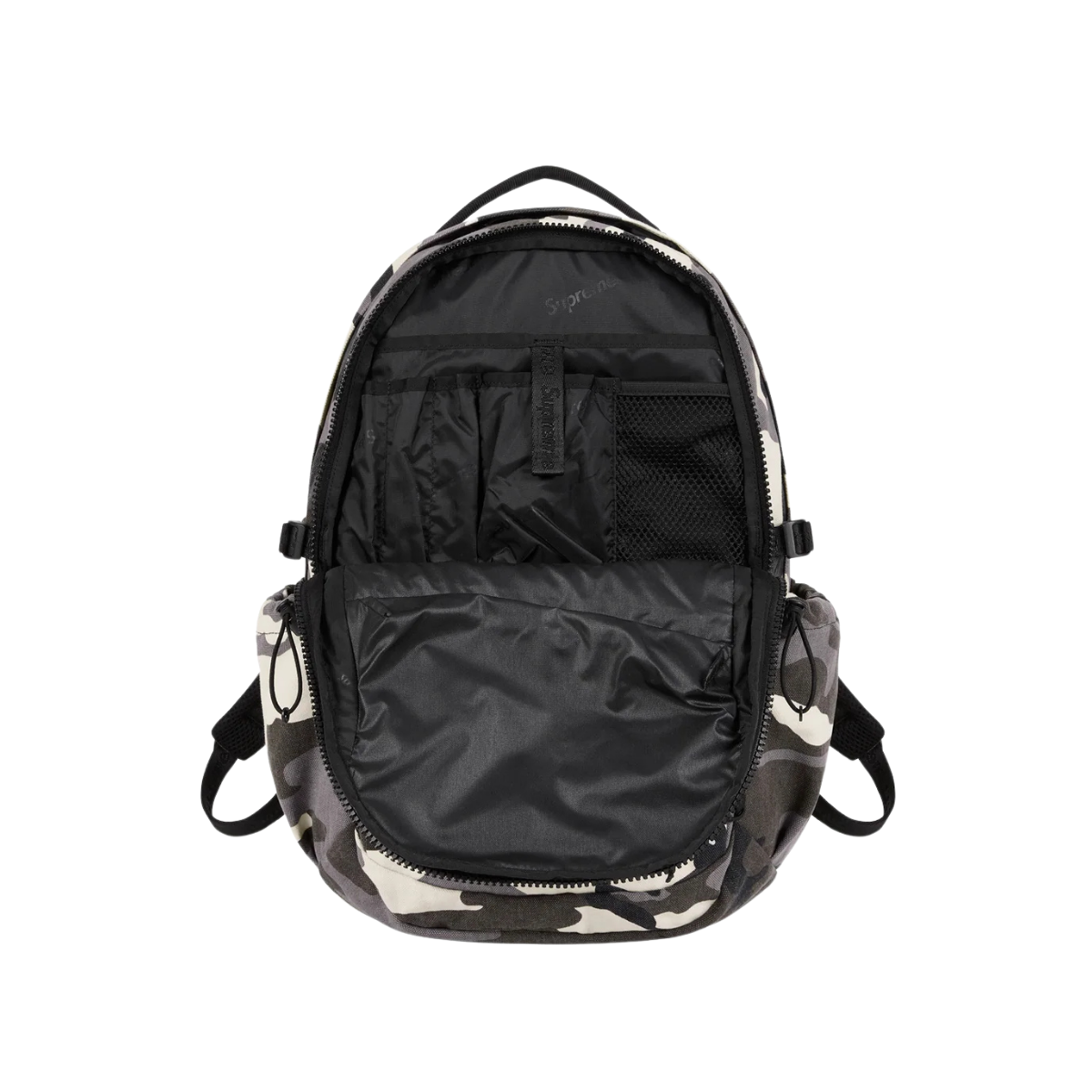 Supreme Logo Backpack (SS25) Snow Camo