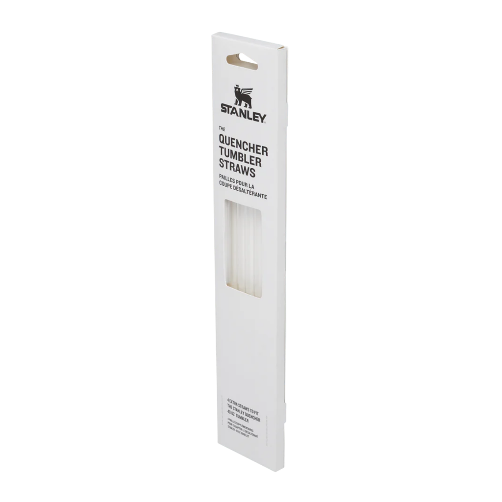 Stanley Adventure Quencher Travel Tumbler Straws | 40 OZ | 4-Pack Clear