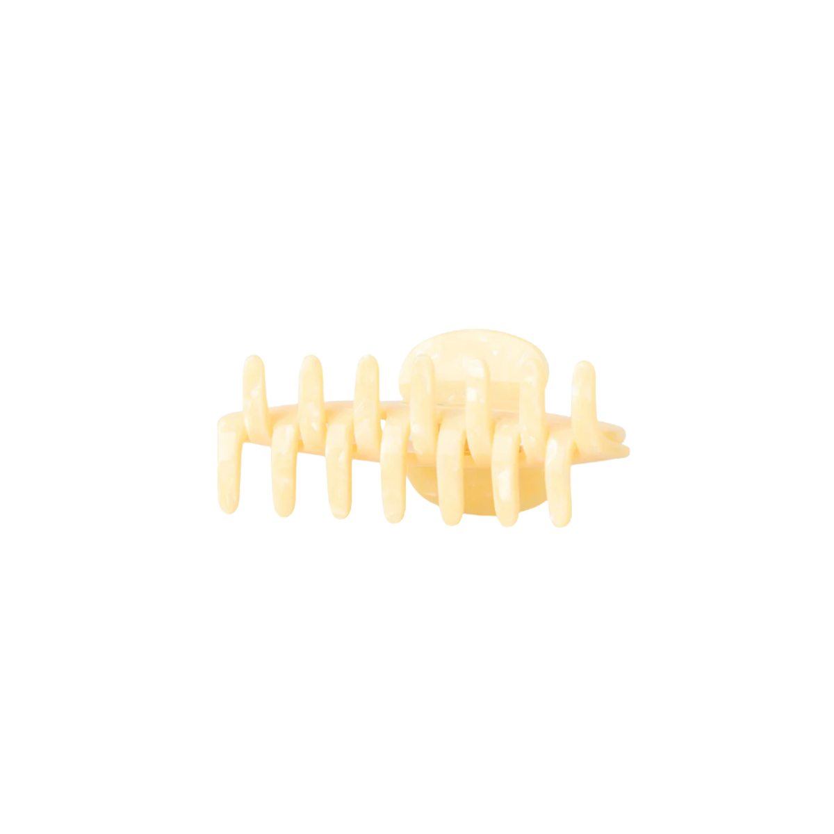 Alo Yoga Women's 90's Claw Clip Candlelight Yellow Shell