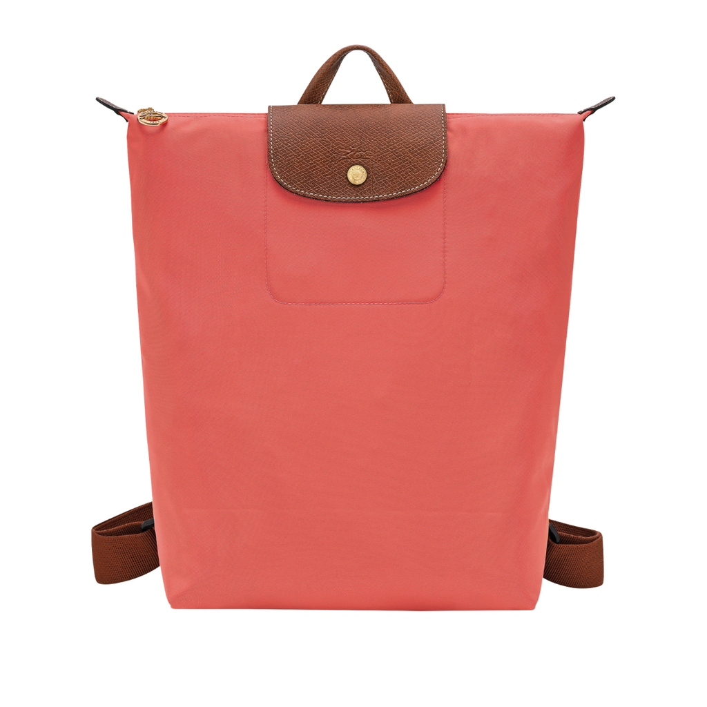 Longchamp Le Pliage Original M Backpack Strawberry