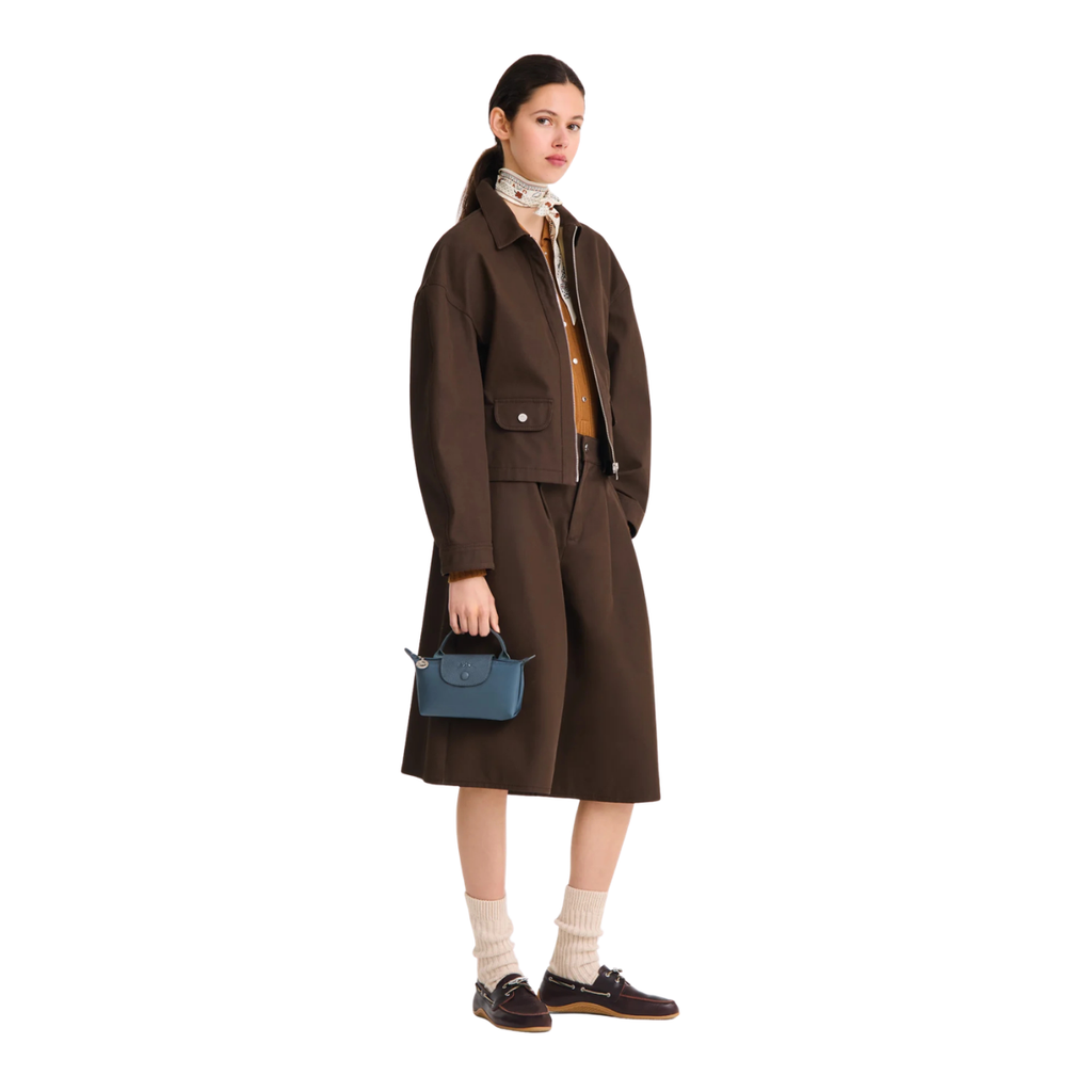 Longchamp Le Pliage One Pouch Anthracite