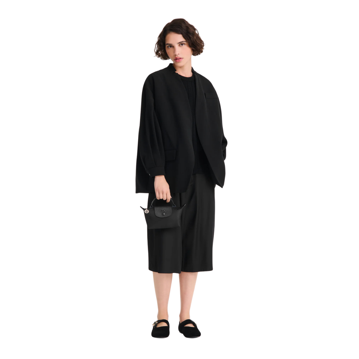 Longchamp Le Pliage One Pouch Black