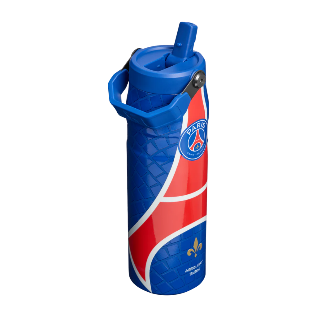 Stanley 1913 x Paris Saint-Germain IceFlow Flip Straw Tumbler | 24 OZ PSG Nouveau