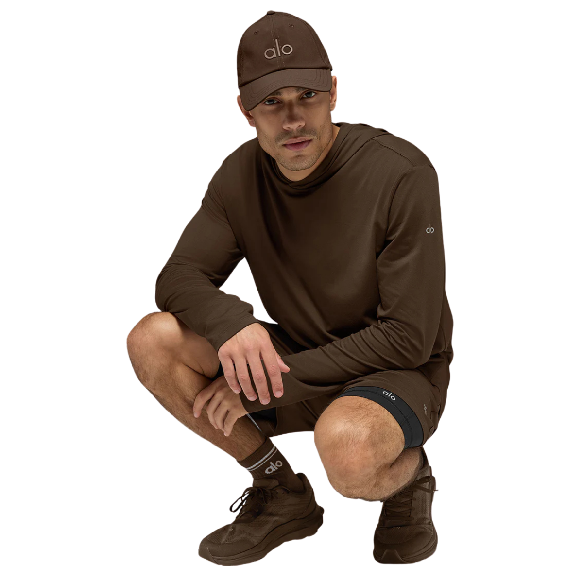 Alo Yoga Performance Off-Duty Cap Espresso-Espresso