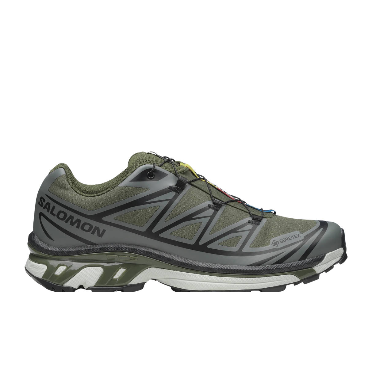 Salomon XT-6 Gore-Tex Olive Night sneakers