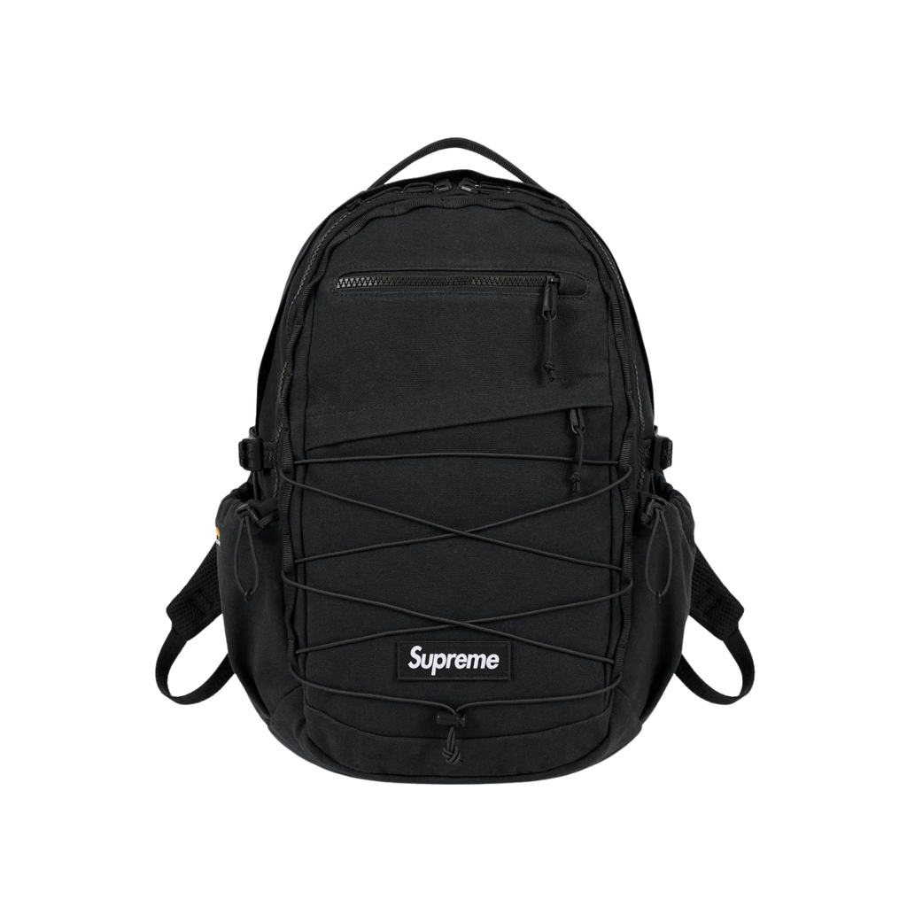 Supreme Logo Backpack (SS25) Black
