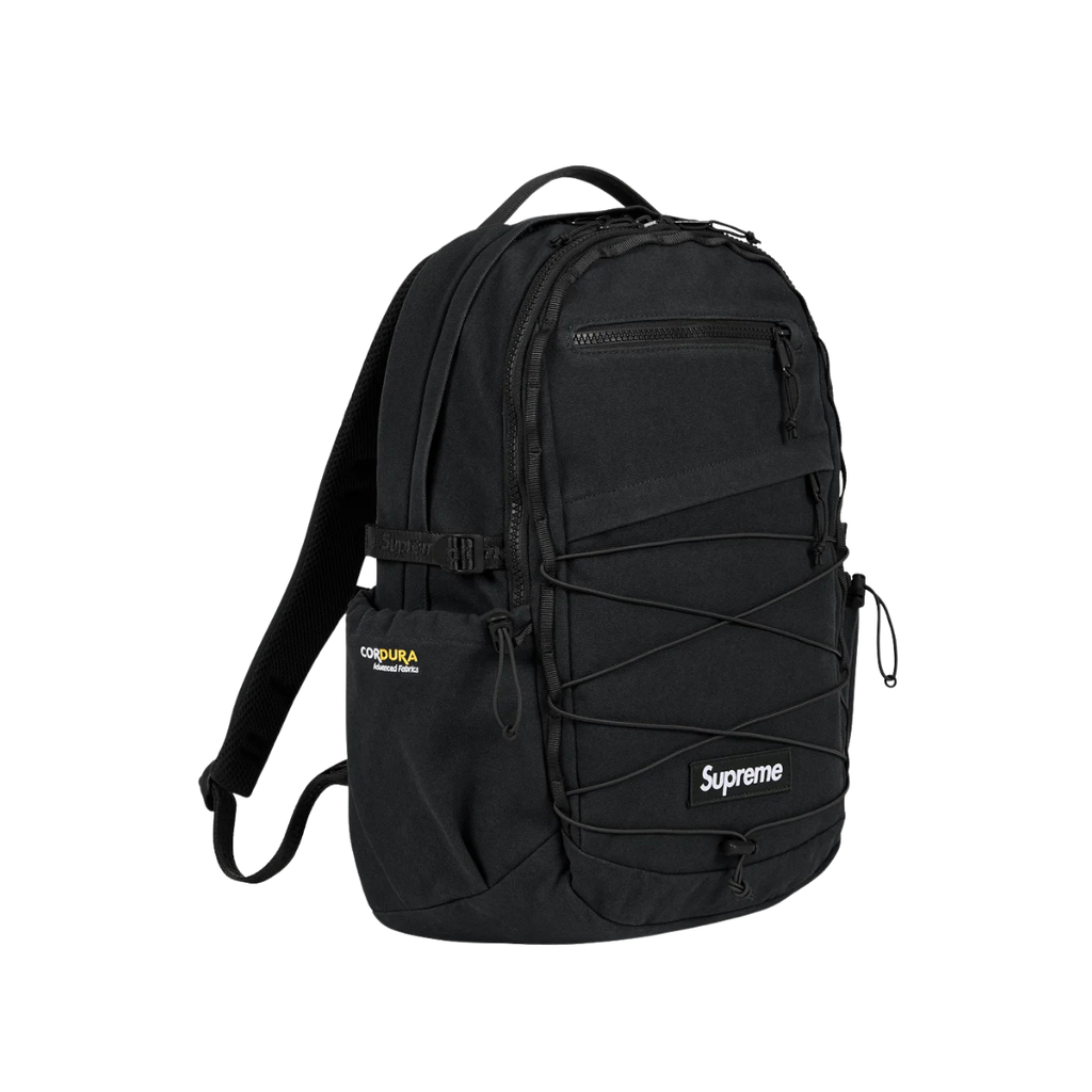Supreme Logo Backpack (SS25) Black