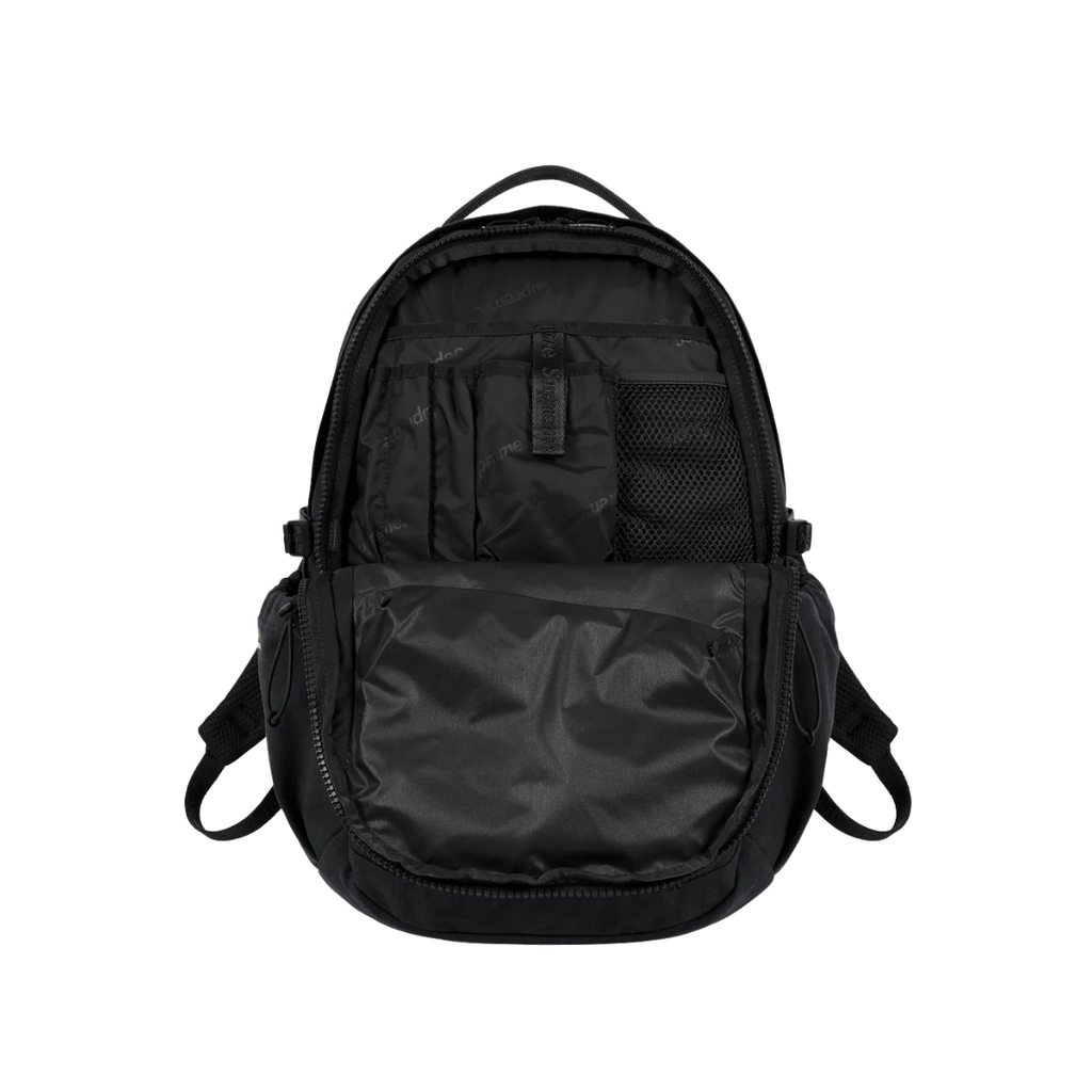 Supreme Logo Backpack (SS25) Black