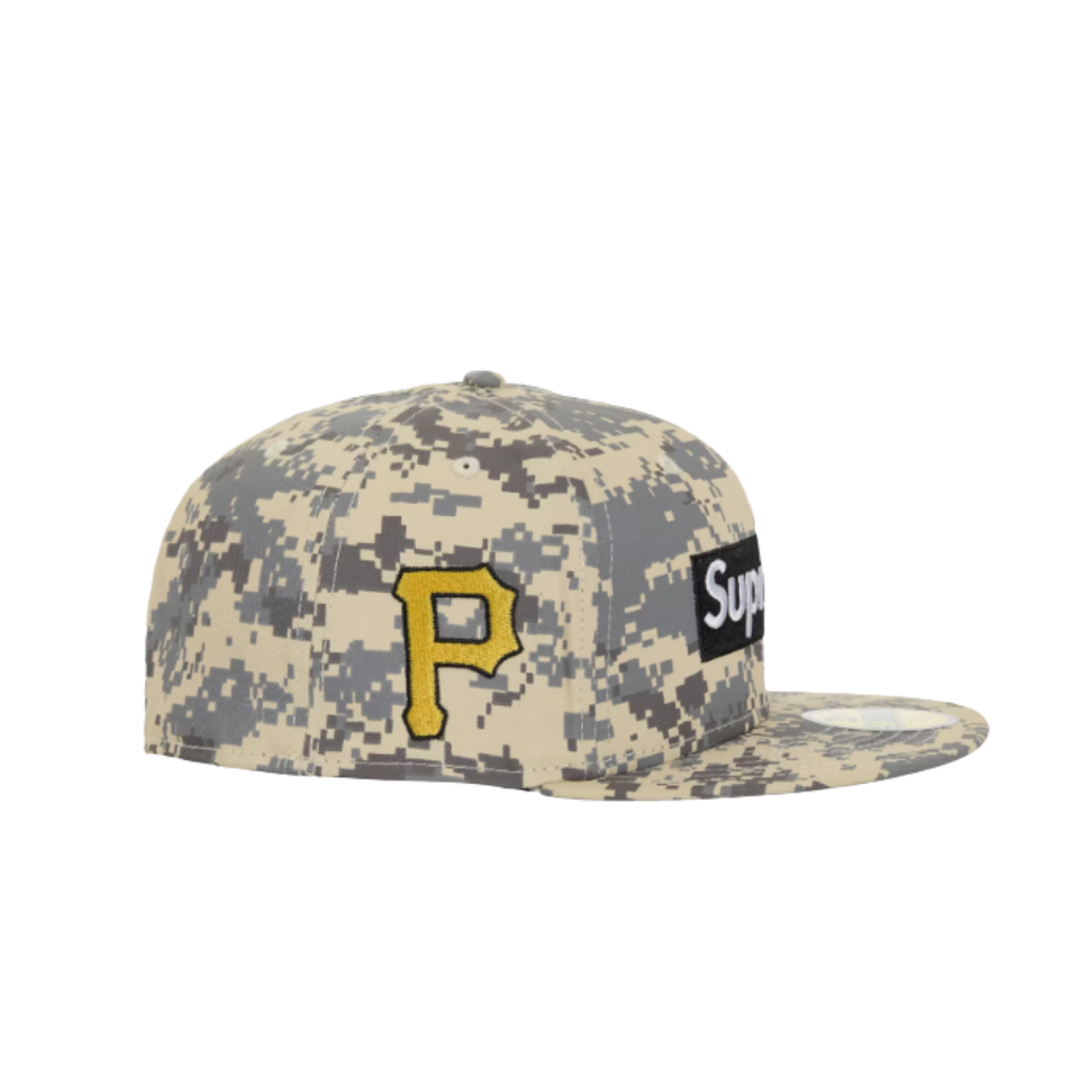 Supreme MLB Teams Box Logo New Era 59Fifty Cap Digital Camo