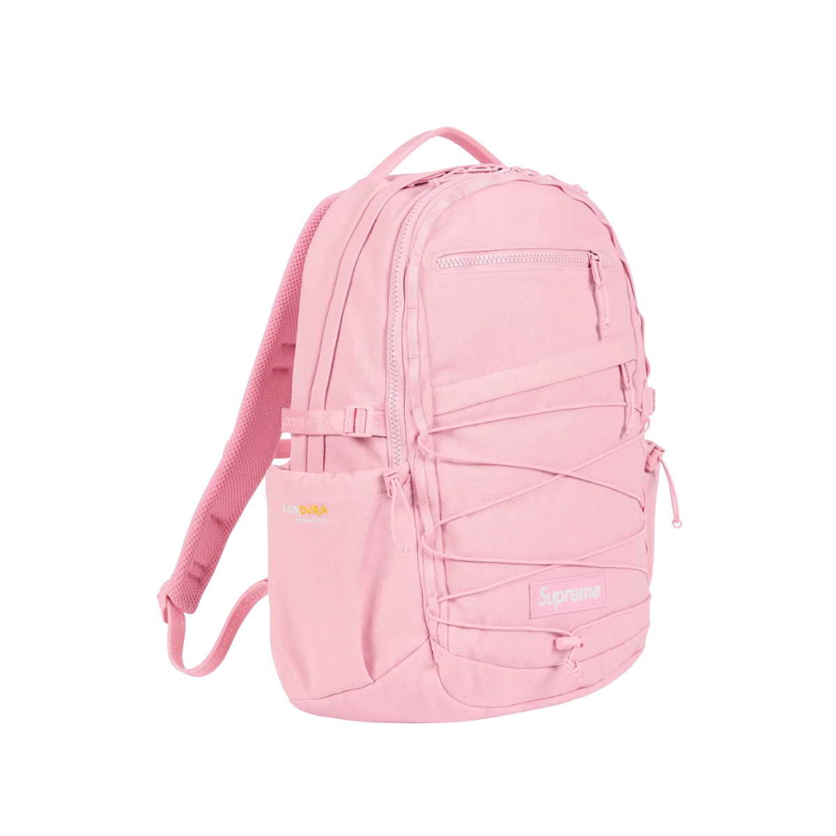Supreme Logo Backpack (SS25) Light Pink