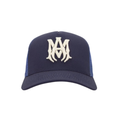 AMIRI MA Trucker Hat Navy Blue White