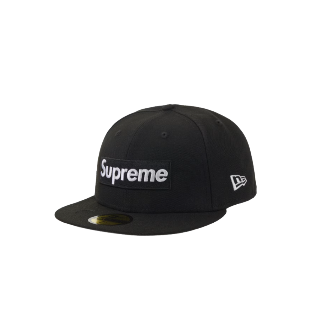 Supreme Ghostface Box Logo New Era 59Fifty Cap Black
