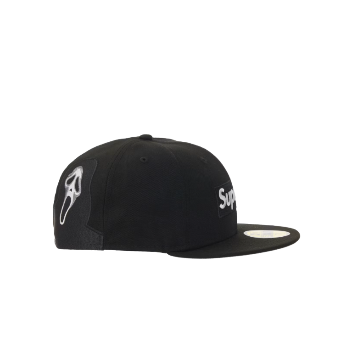 Supreme Ghostface Box Logo New Era 59Fifty Cap Black