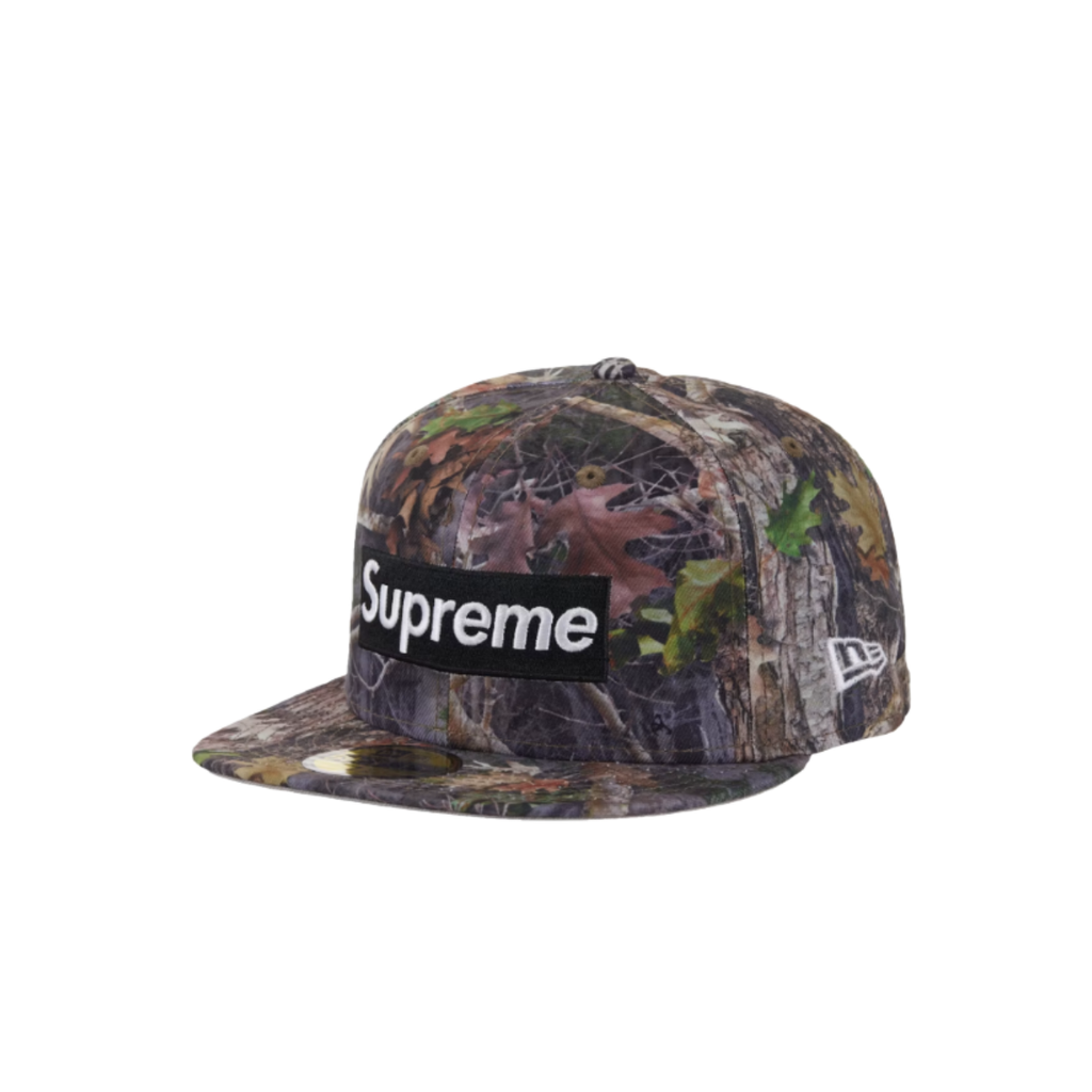 Supreme Ghostface Box Logo New Era 59Fifty Cap Camo