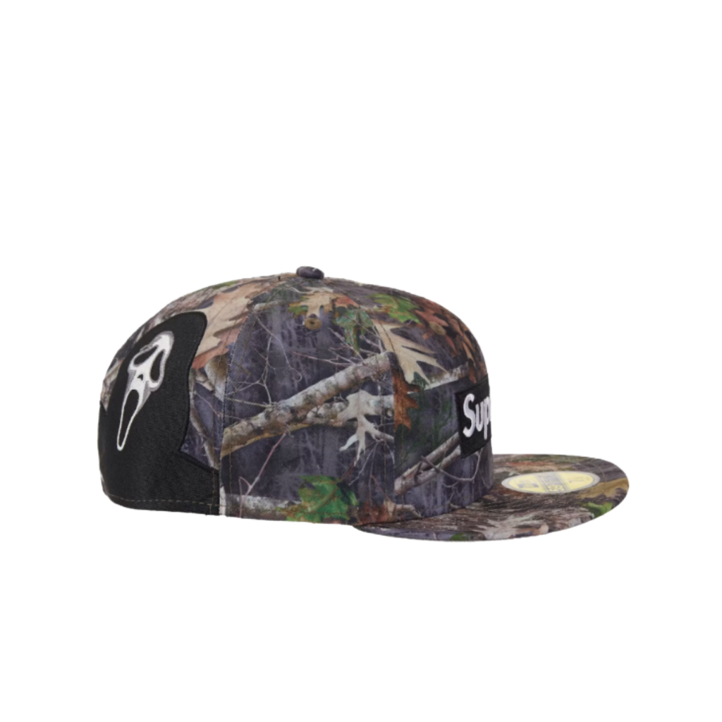 Supreme Ghostface Box Logo New Era 59Fifty Cap Camo