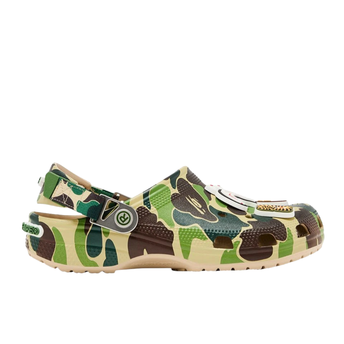 Crocs Classic Clog A Bathing Ape ABC Camo Green