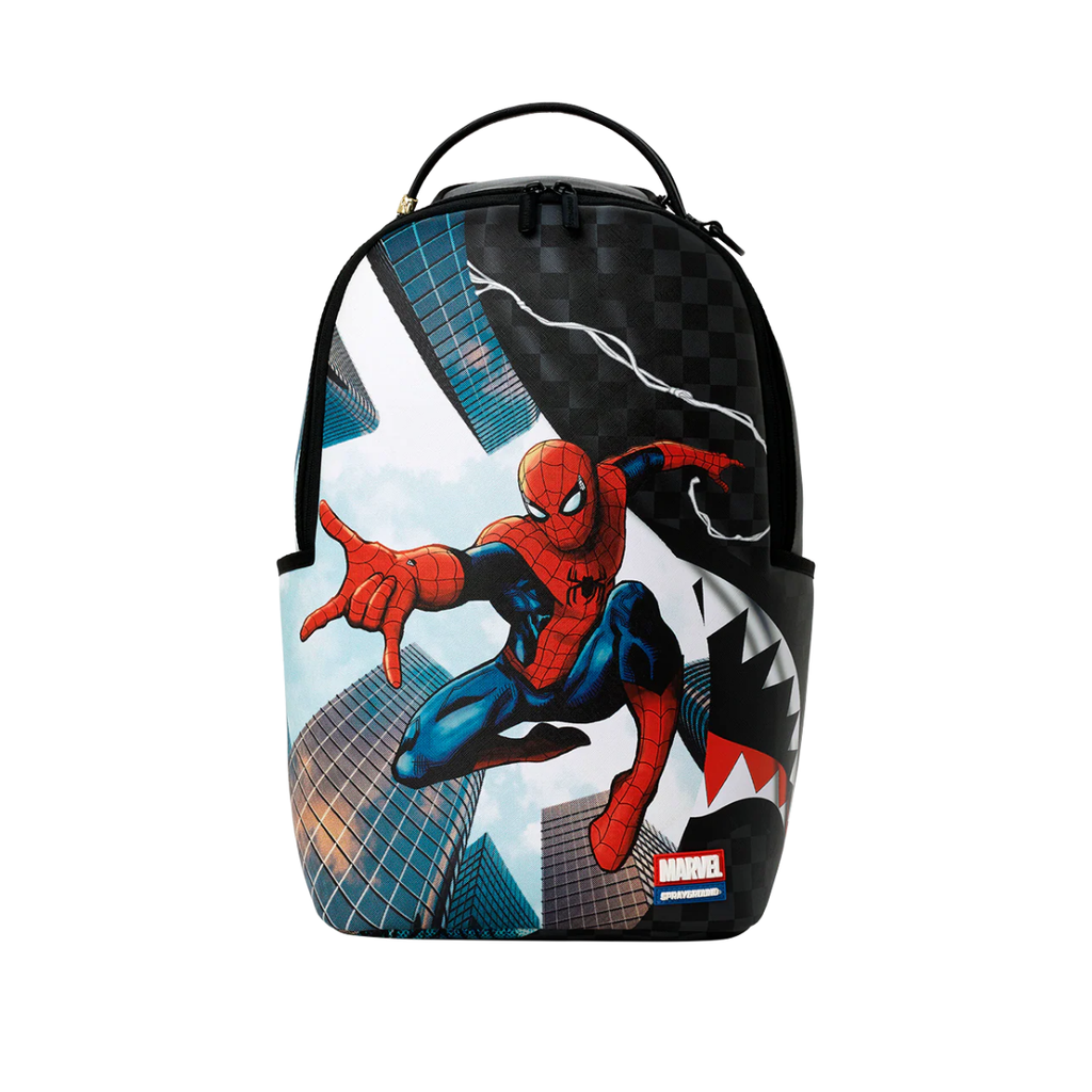 Sprayground Spiderman Official Collab Protect The City Backpack