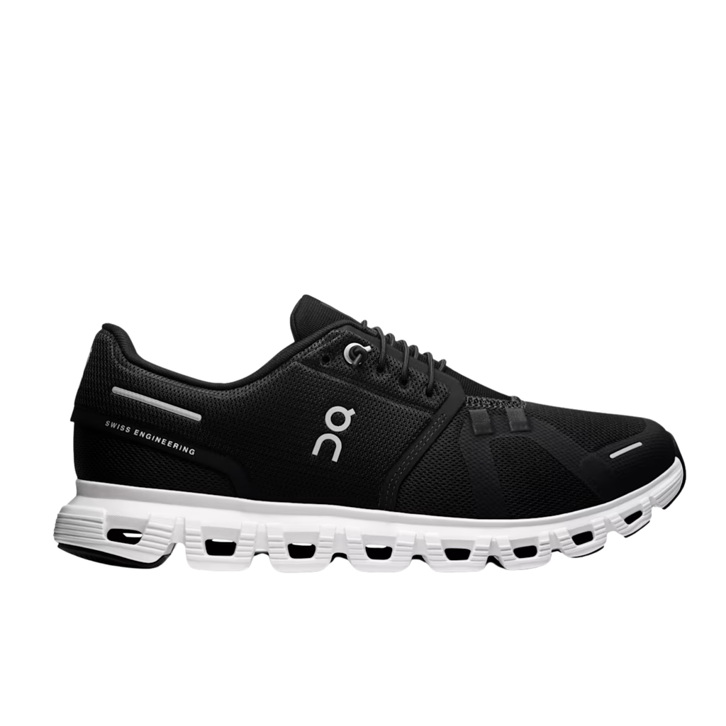 On Running Cloud 6 Black White (W)