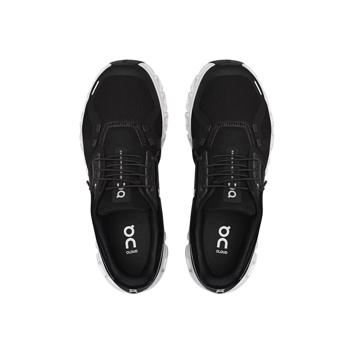 On Running Cloud 6 Black White (W)