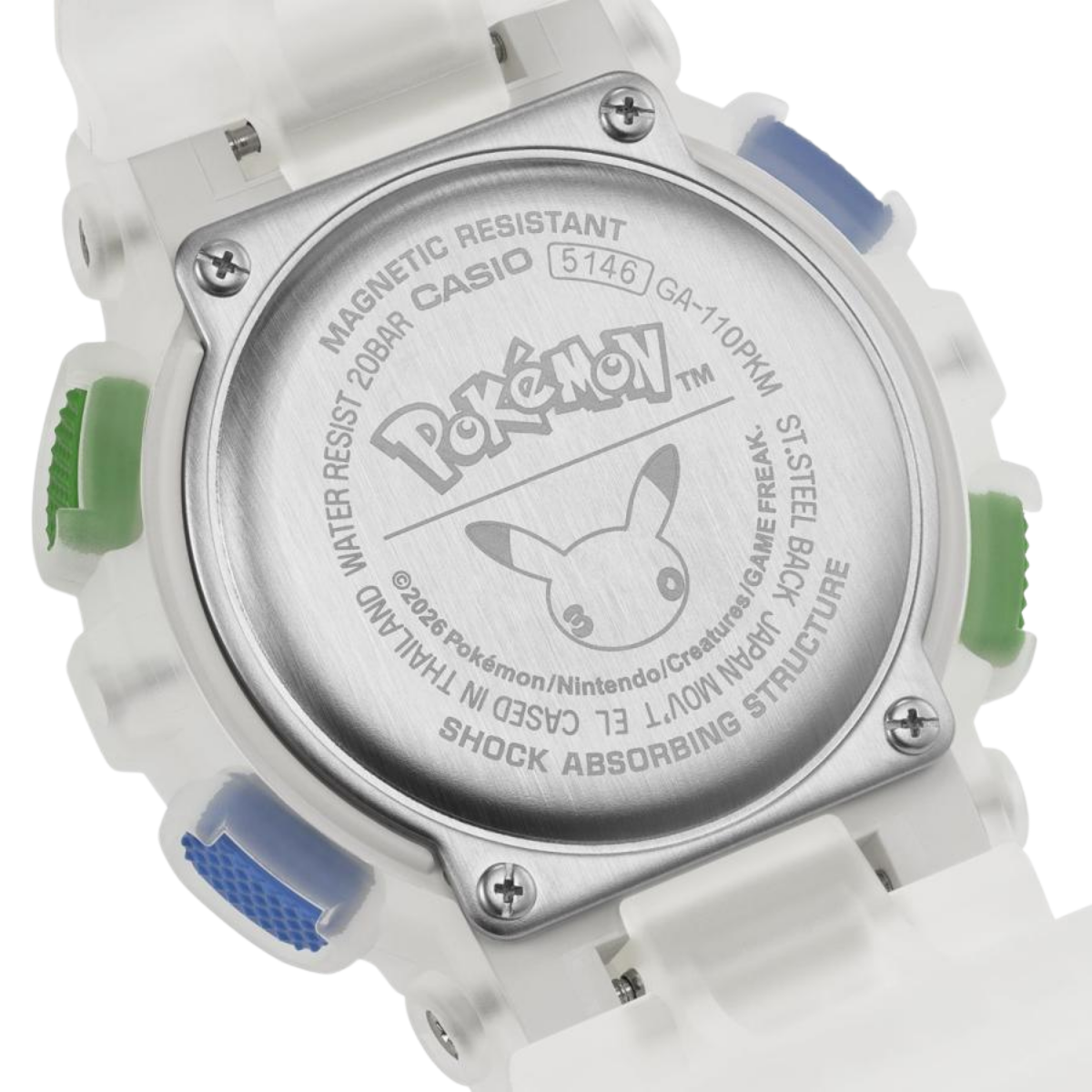 Casio G-Shock x Pokemon 30th Anniversary GA-110PKM-7A