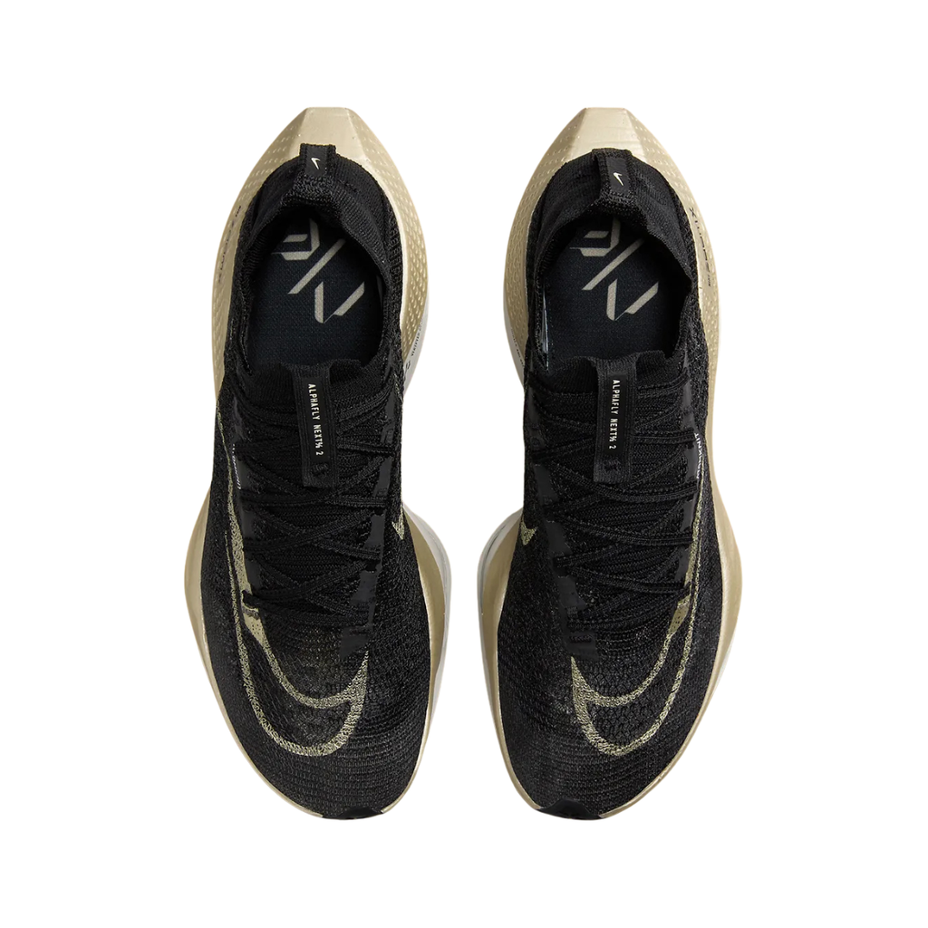 Nike Air Zoom Alphafly Next% 2 Black Metallic Gold Grain
