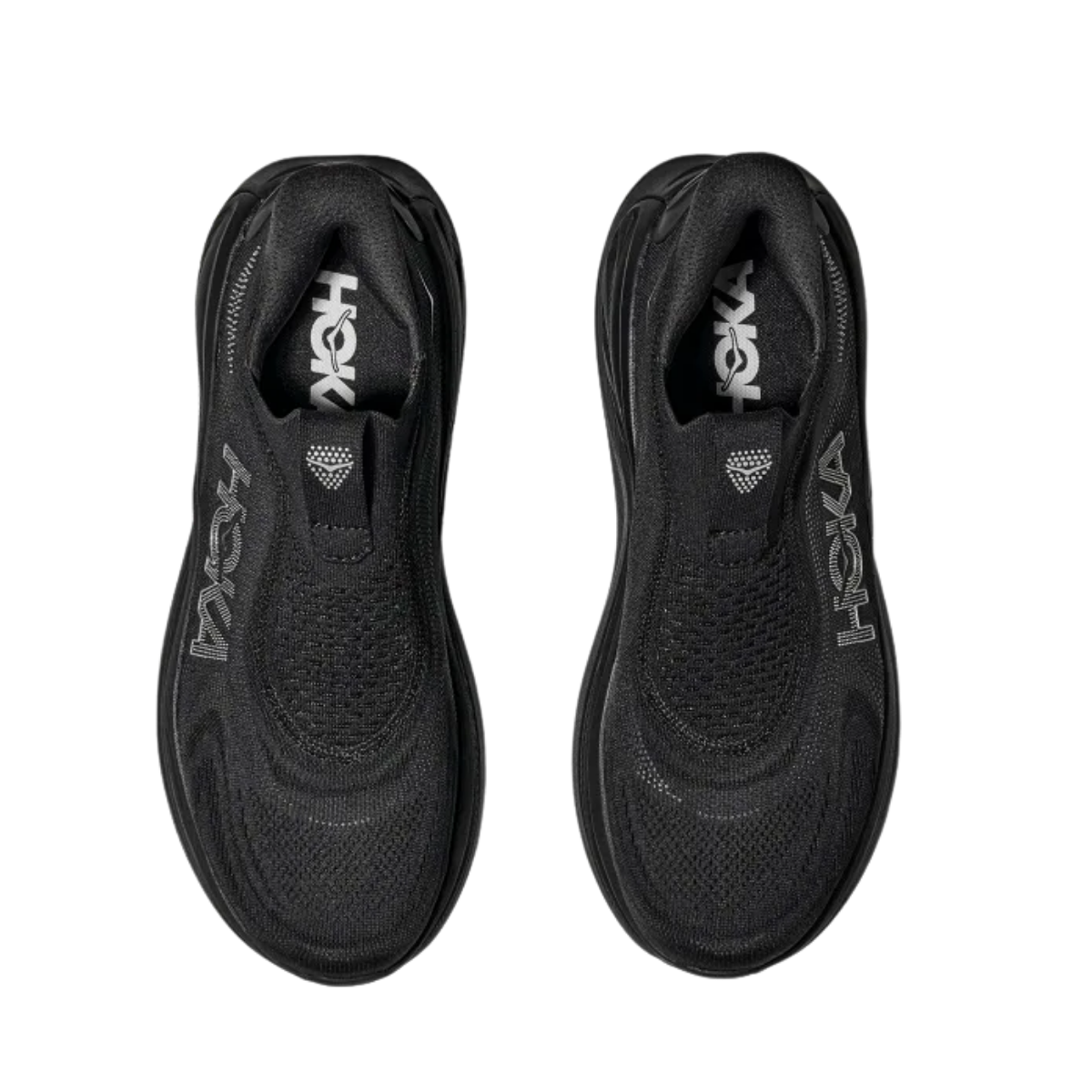 Hoka One One Skyward Laceless Black sneakers, second product view