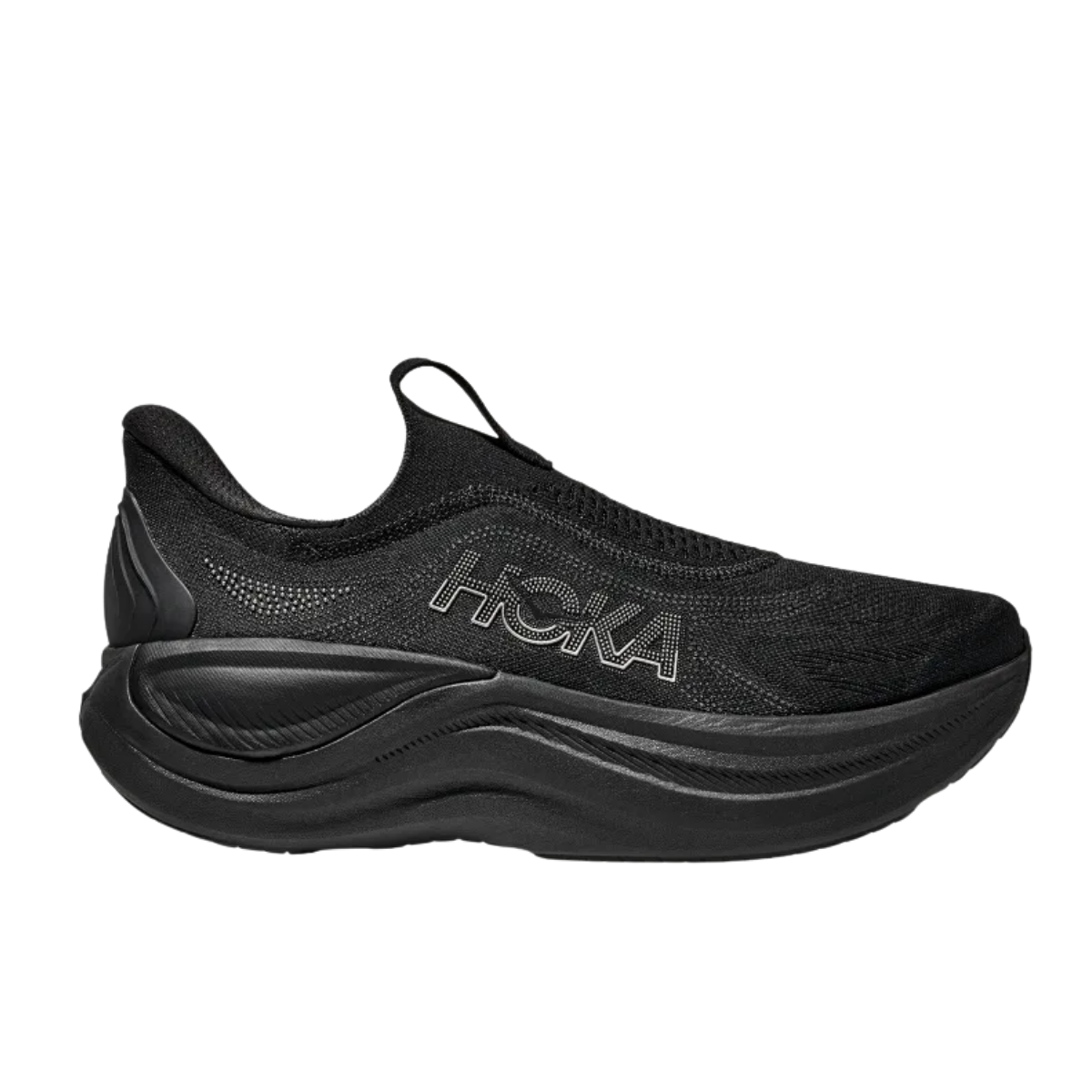Hoka One One Skyward Laceless Black sneakers