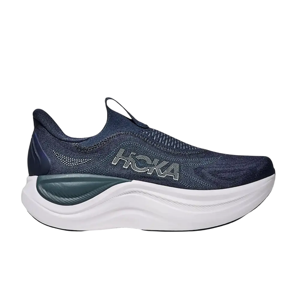 Hoka One One Skyward Laceless Varsity Navy White sneakers