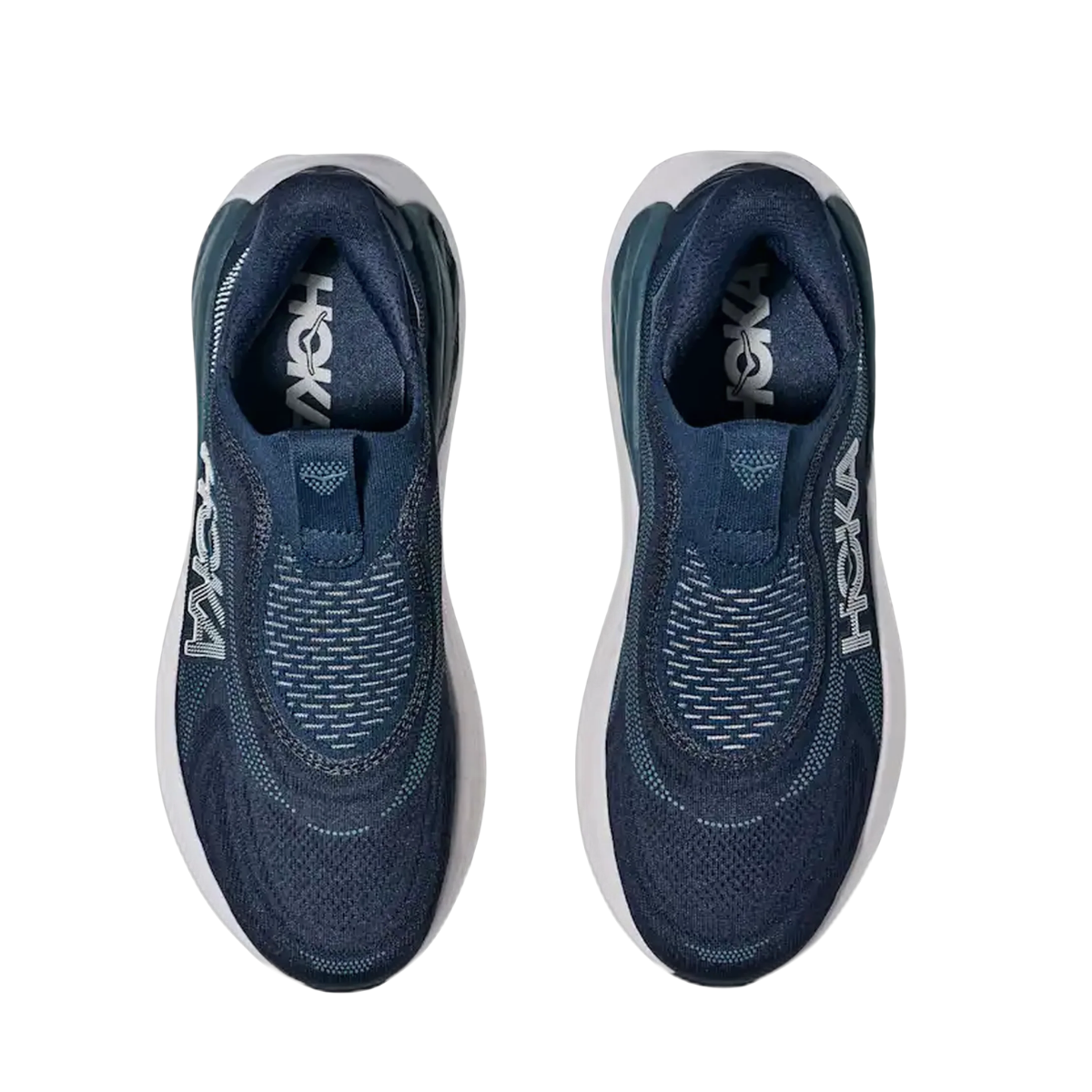 Hoka One One Skyward Laceless Varsity Navy White sneakers, second product view